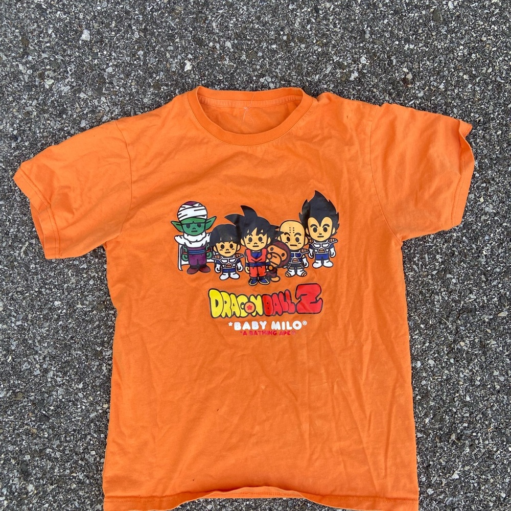 DBZ bape shirt